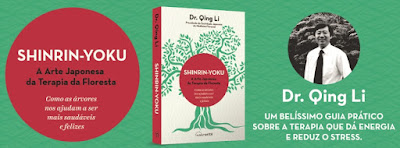Com os direitos vendidos para inúmeros países, Shinrin-Yoku – A Arte Japonesa da Terapia da Floresta é um belíssimo guia prático, profusamente ilustrado, sobre a terapia que dá energia e reduz o stress. Este conceito já é usado em Portugal e conta com o apoio do programa de financiamento europeu Portugal 2020. Em japonês, shinrin significa «floresta» e yoku «banho», pelo que shinrin-yoku se traduz por banhar-se na atmosfera da floresta, absorvendo todos os seus sons, cores, odores e texturas. Trata-se, simplesmente, de estar na natureza, estabelecendo uma ligação imersiva com ela através dos sentidos. Este é há décadas um dos pilares da cultura japonesa, mas agora os seus efeitos transformadores são reconhecidos por todo o mundo. O trabalho do Dr. Qing Li, um dos maiores especialistas em medicina florestal, prova que estar rodeado de árvores ou plantas (mesmo no conforto de casa) reduz a pressão arterial, diminui o stress, aumenta a energia, favorece o sistema imunológico e leva-o até a perder algum peso excessivo. Este livro, que contém um mapa com as 40 florestas mais maravilhosas do mundo, em que uma delas é portuguesa: Florestas de Sobreiro (Alentejo), desvenda todos os segredos e maravilhas da terapia da floresta, e incentiva-o a experimentá-la.