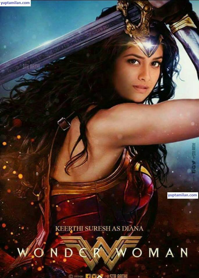 Keerthy Suresh Wonder Woman Photos