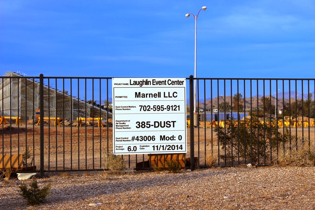 Laughlin Buzz Laughlin Event Center under construction!