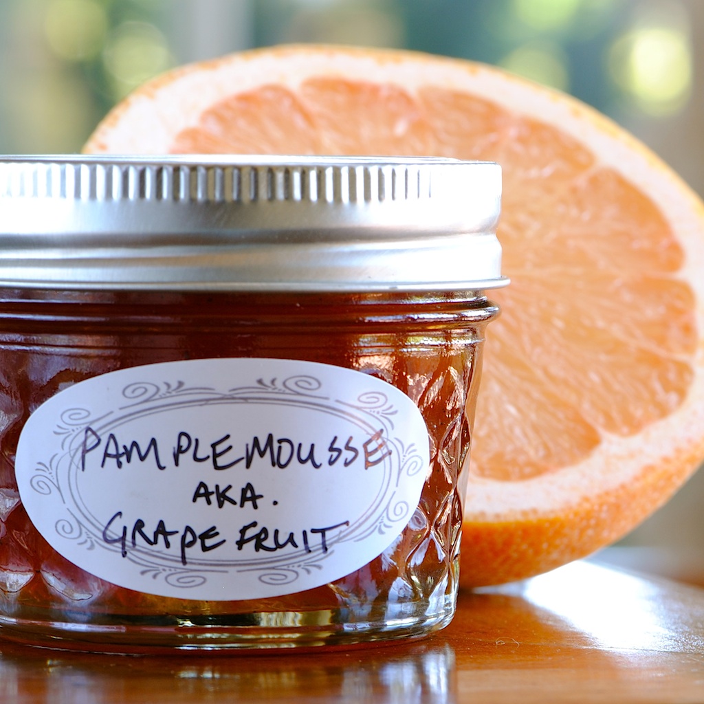 JULES FOOD... Pamplemousse...aka Grapefruit Jam