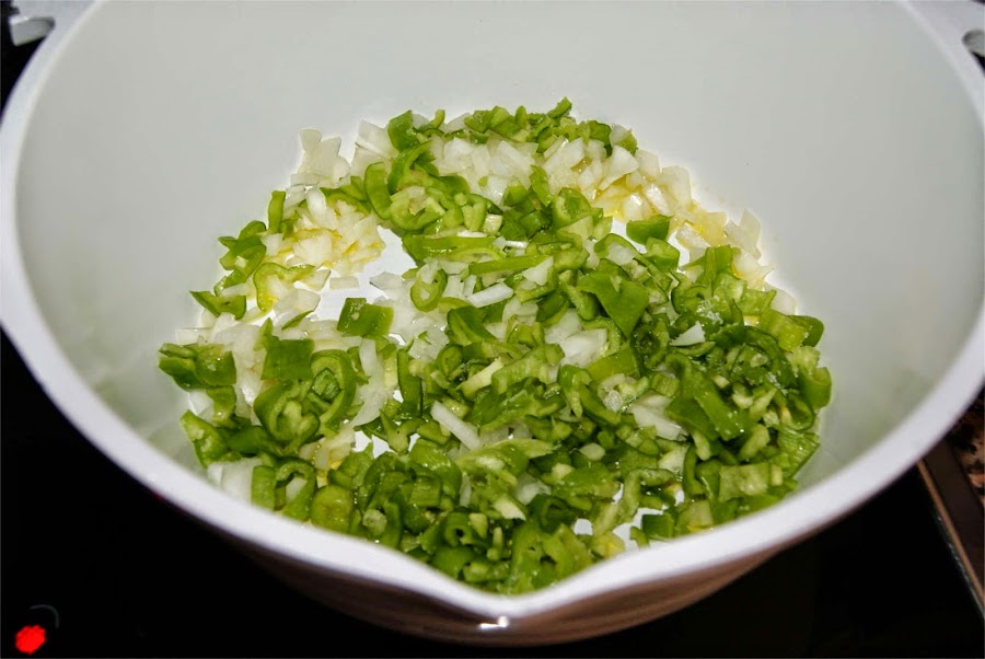 Abadejo con patatas paso 1