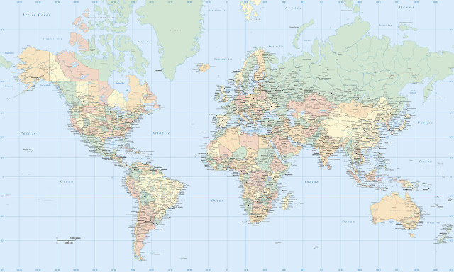 Maailmankartta tapetti karta world map Valokuvatapetti