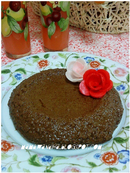 Dari Dapur MaDiHaA: Puding Milo Kukus