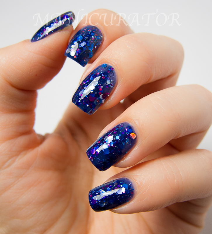 KBShimmer Winter 2012 Collection, Part 1 - The Blues, Swatch and Review