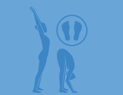 Lung Exercises use Uttanasana