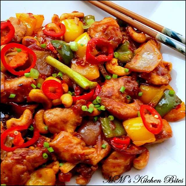 MM's Kitchen Bites Stir Fried Chicken in Chilli Bean Sauce...not just chocolate!!