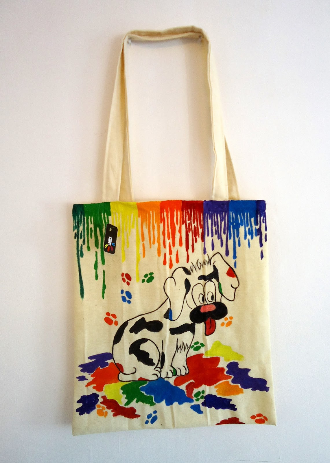 Tote Bag Painting Designs ~ Hand Painted Tote Bag Eco Friendly ...