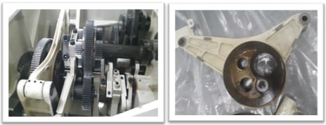 Swivelling plate Swivelling plate