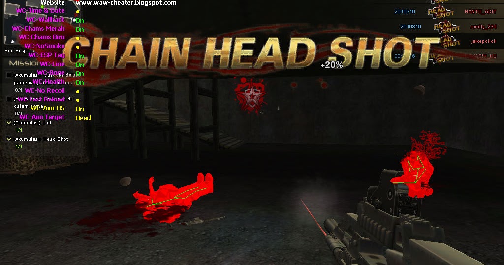 Injector Cheat Cash Point Blank Gratis