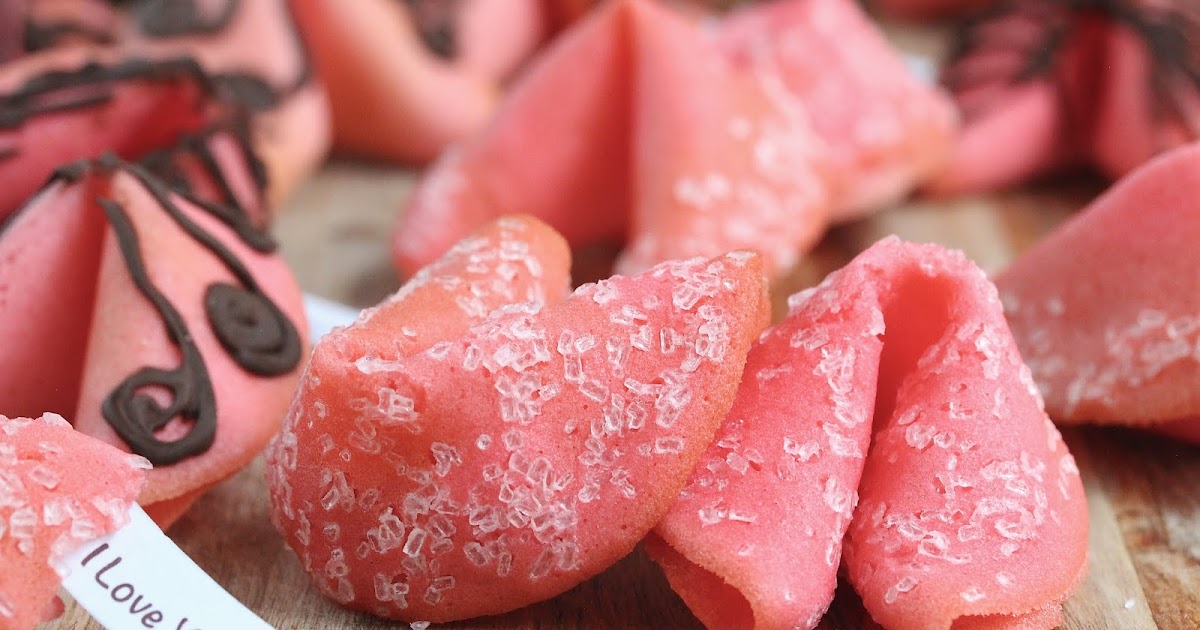 DECORATED STRAWBERRY FORTUNE COOKIES In Good Flavor Great Recipes Great Taste