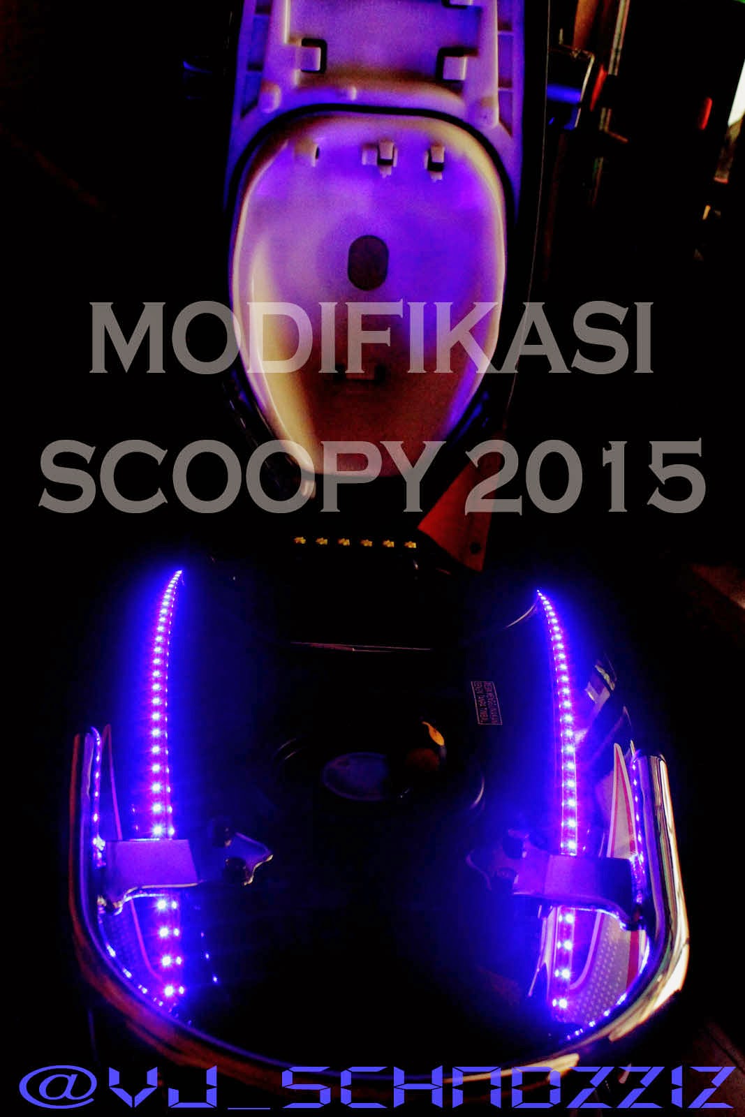 Koleksi Modifikasi Body Motor Scoopy Terkeren Fire Modif