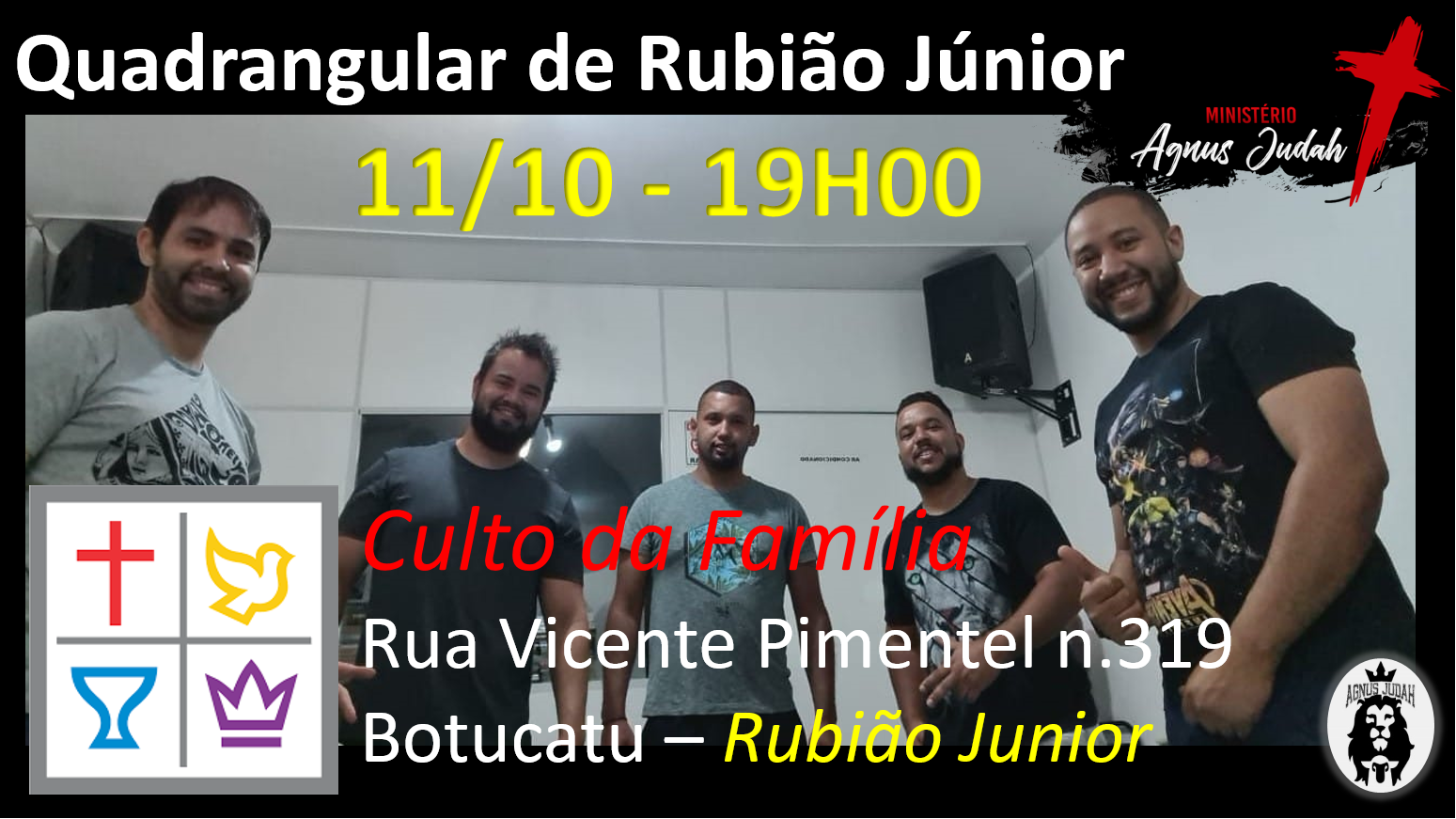 Igreja Quadrangular  - Rubião Junior (Botucatu)