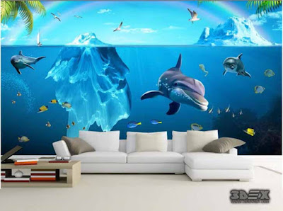 New 3D wallpaper for living room 3D wall murals