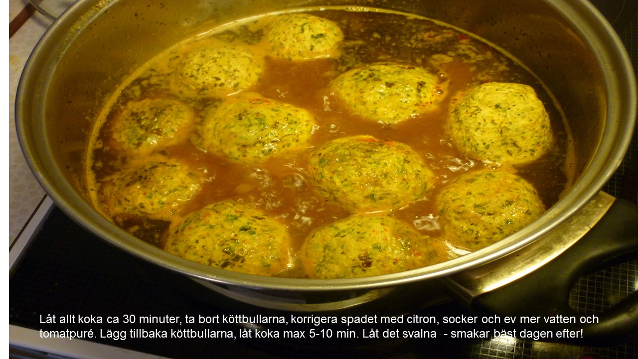 ABC i Persisk mat : Kofteh - (Persiska köttbullar) - (Persian meatballs)