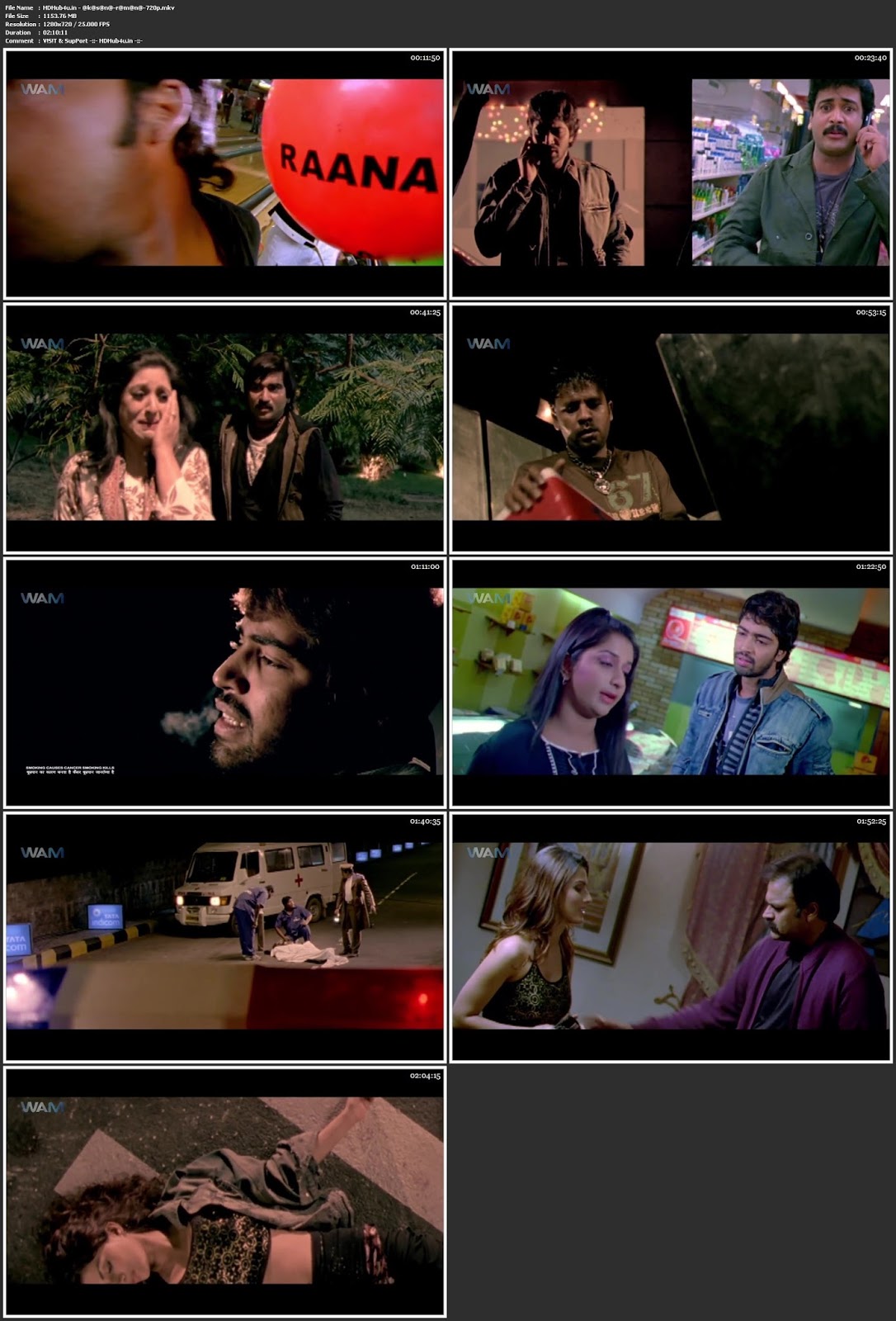 Aakasa Ramanna 2010 Hindi Dubbed 720p HDRip 1.1GB Download