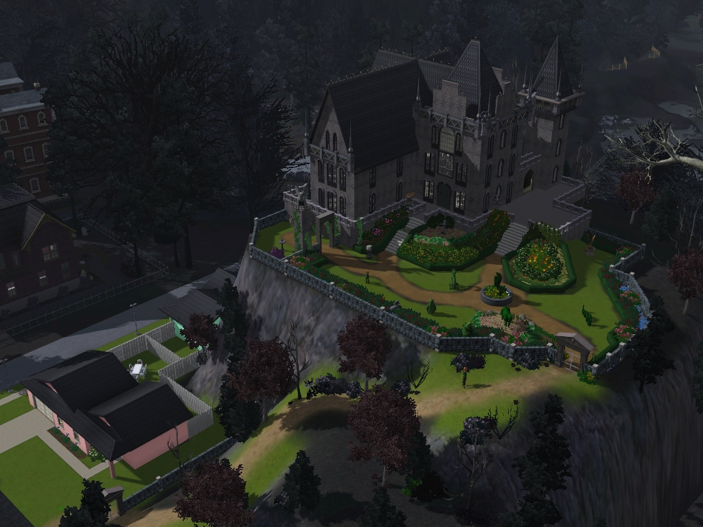 Sara's games. New build, Mansion on the Hill.