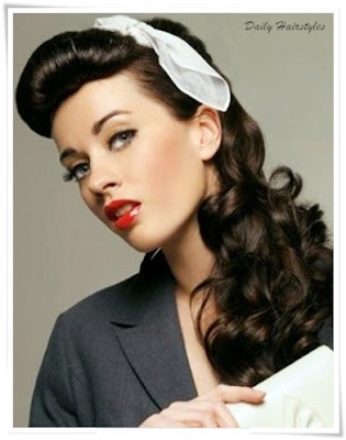 25 Simple Cute Retro Hairstyles That You Can Do Yourself
