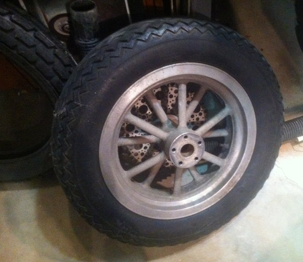 Born Loser Old 15" 12 Spoke Mag Wheel For Sale(( sold ))