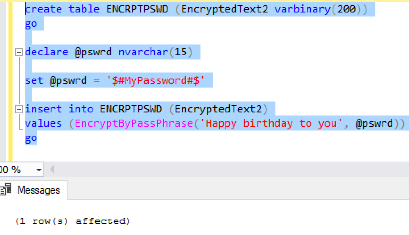 HodentekMSSS: Encrypting email password in SQL Server