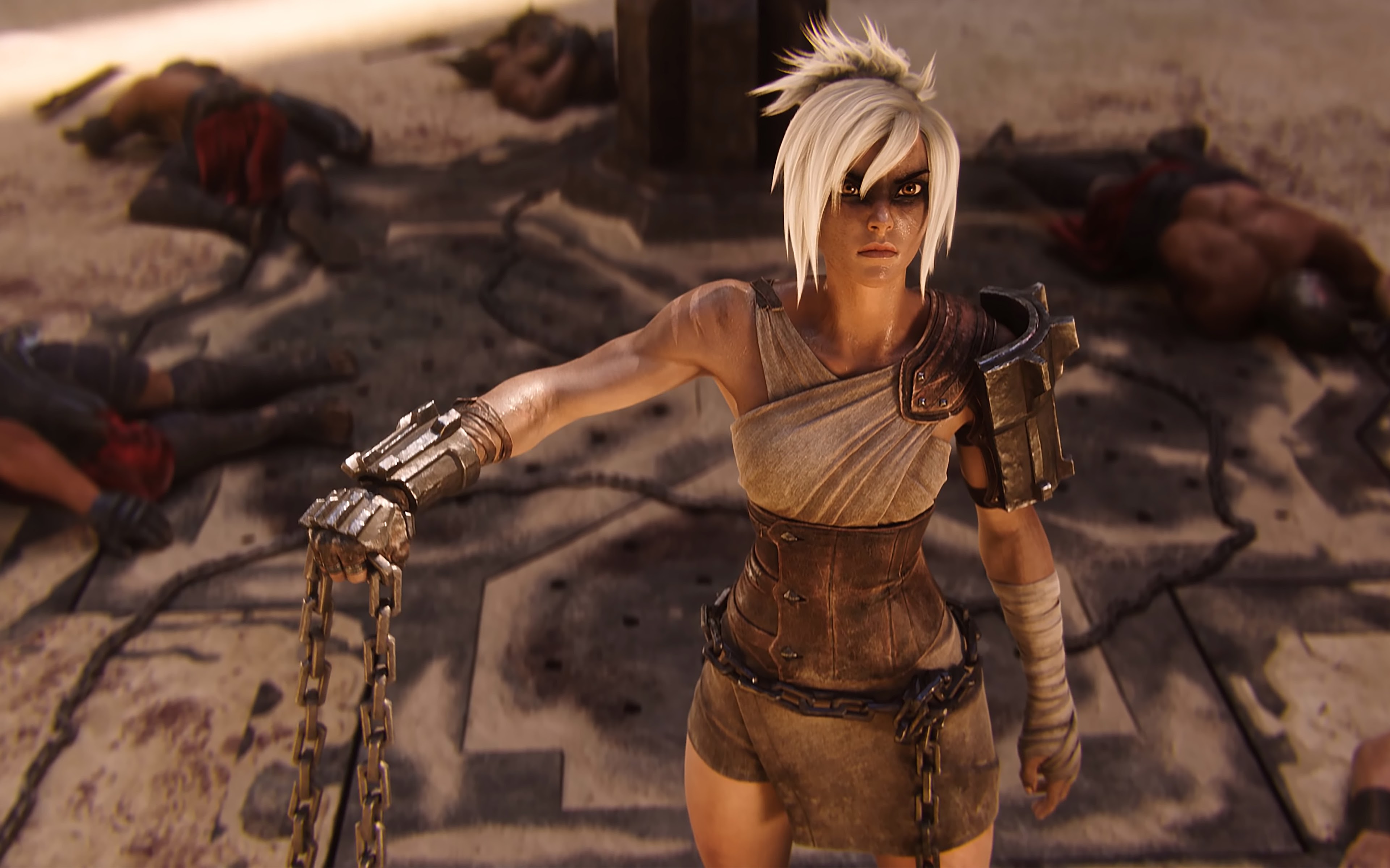 Riven, LoL, Season 9, 8K, 7680x4320, #11 Wallpaper PC Desktop