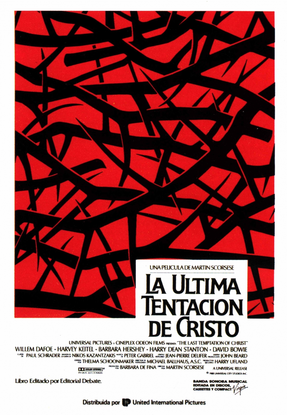 Filosofía en Costa Rica La última tentación de Cristo (Nikos Kazantzakis/Martin Scorcese Filosofía en Costa Rica La última tentación de Cristo (Nikos Kazantzakis/Martin Scorcese