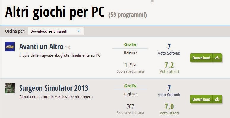 sito per scaricare giochi pc gratis