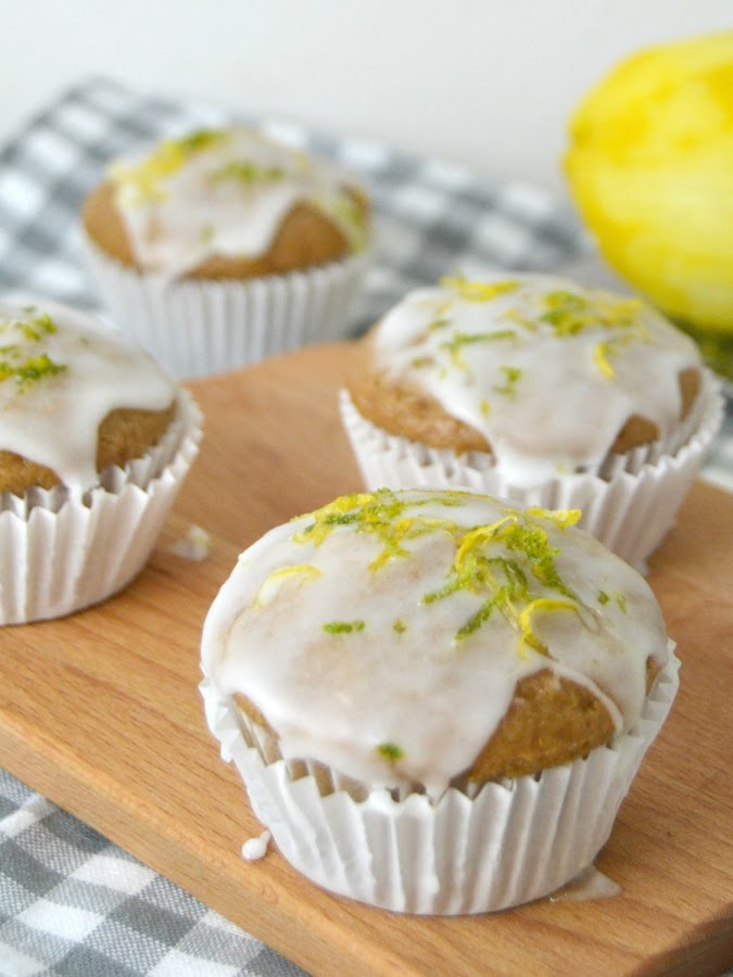 Magdalenas de limón ¡Super jugosas!