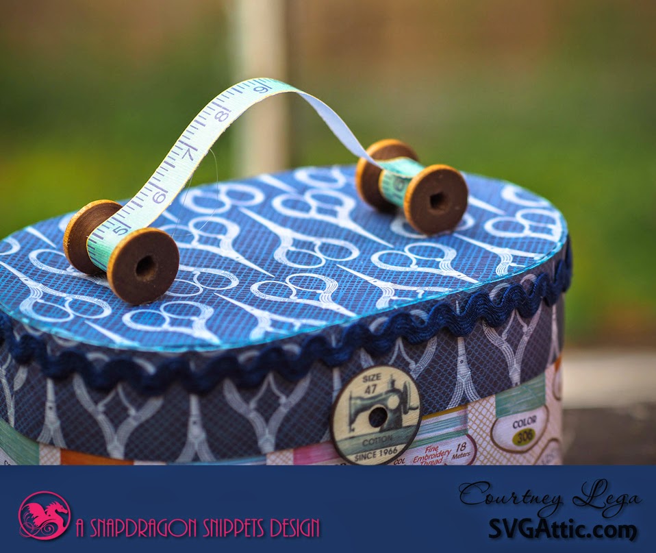 SVG Attic Blog Sewing Kit with Courtney