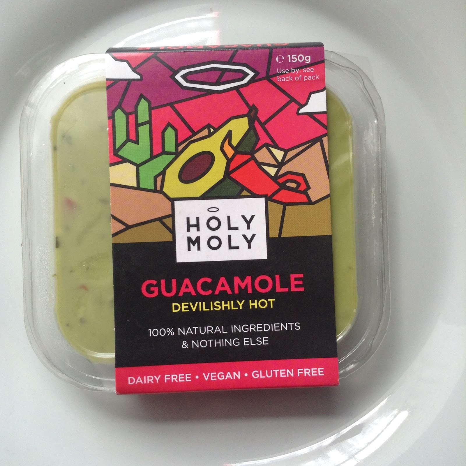 Holy Moly Guacamole Saintly Original, Devilishly Hot, 100 Pure