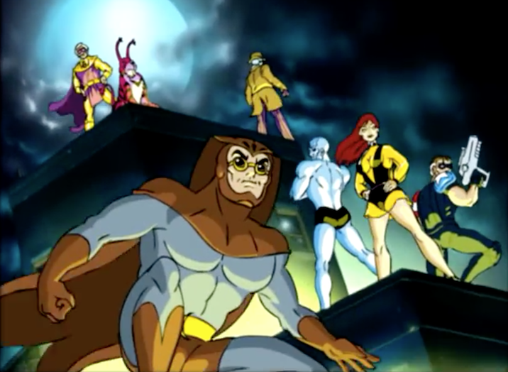 Screenshot of faux Watchmen cartoon