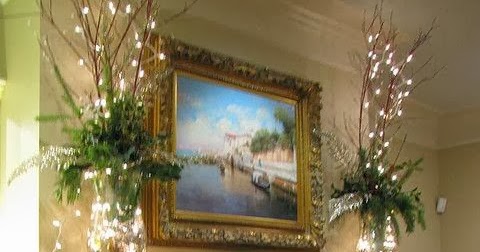 Fireplace Decorated for Christmas | Fantastic Materials