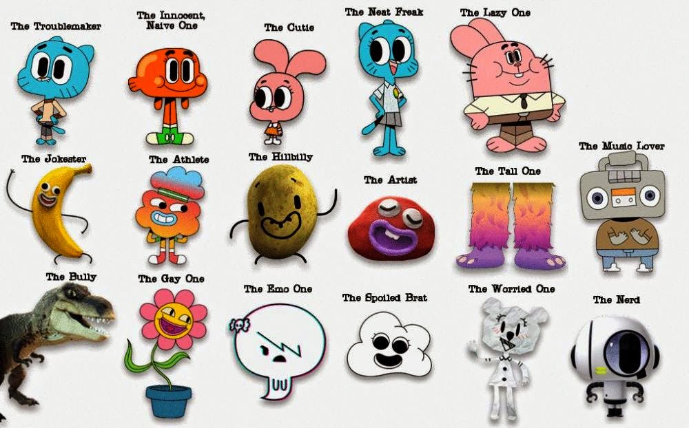 Amazing World Of Gumball Characters Cliparts Cartoons - vrogue.co