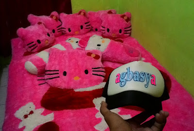 karpet karakter Hellokitty karpet karakter Hellokitty