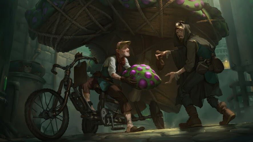 Puffcap Peddler, Legends of Runeterra, 4K, #3.1810