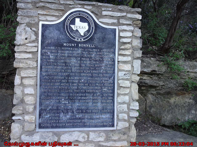 Texas Historical Marker at Mount Bonnell