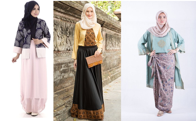  Model Baju Muslim Batik