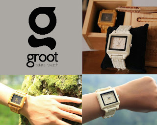 Groot Watch, Jam Tangan Kayu dan Jam Tangan Tulang Buatan Bandung