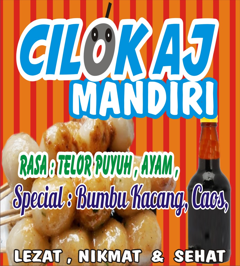 Contoh Spanduk Cilok KARYAKU