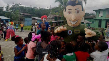 Fuerza aerea trasladó personal para realizar una Jornada de Apoyo al Desarrollo en el Chocó.