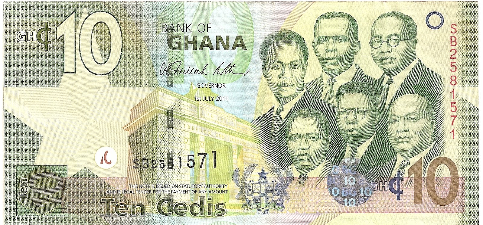 Coins And More 87 Coinage And Currency Of Ghana Cedi And Pesewas