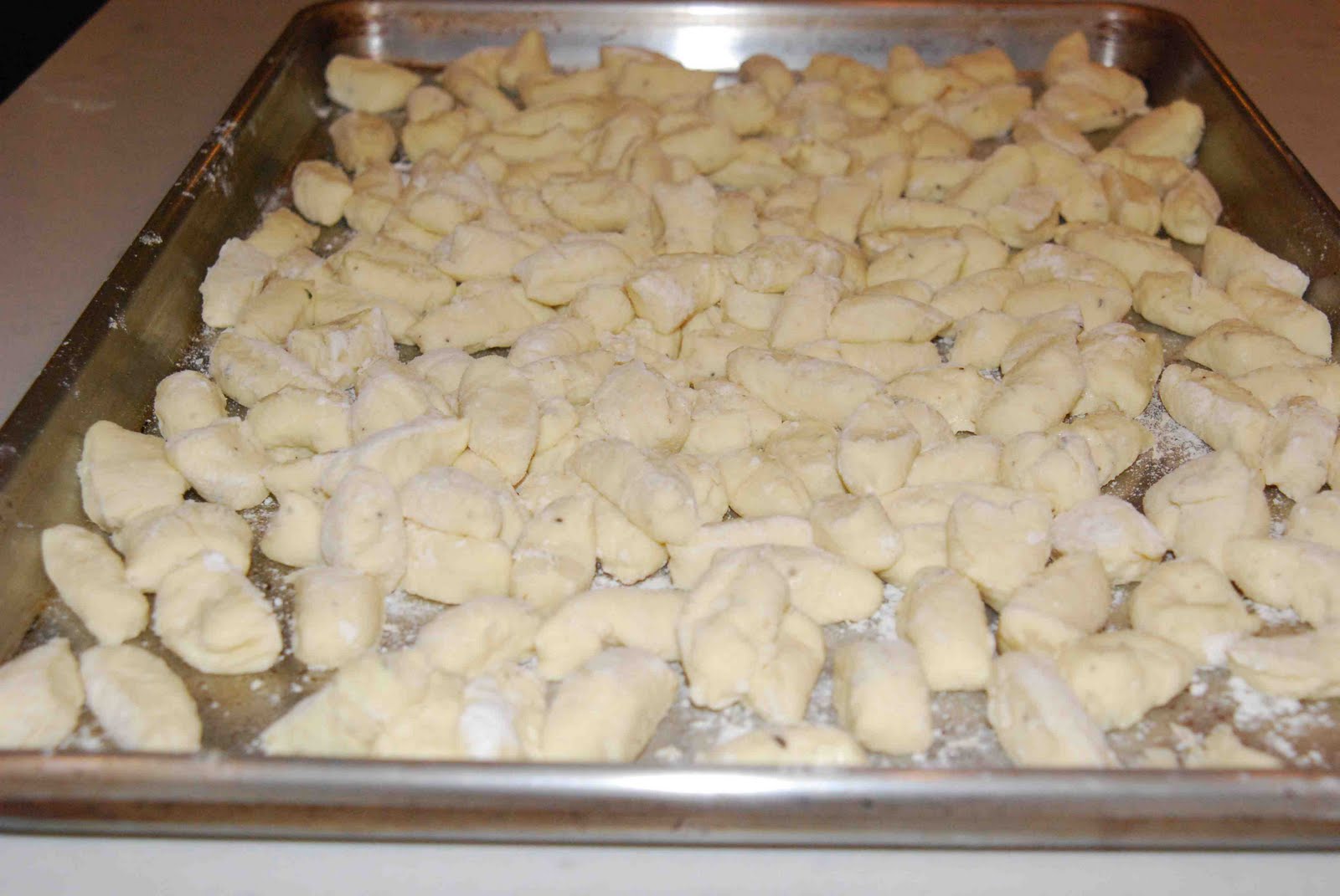 this little piglet Ricotta Gnocchi with Contessa Sauce