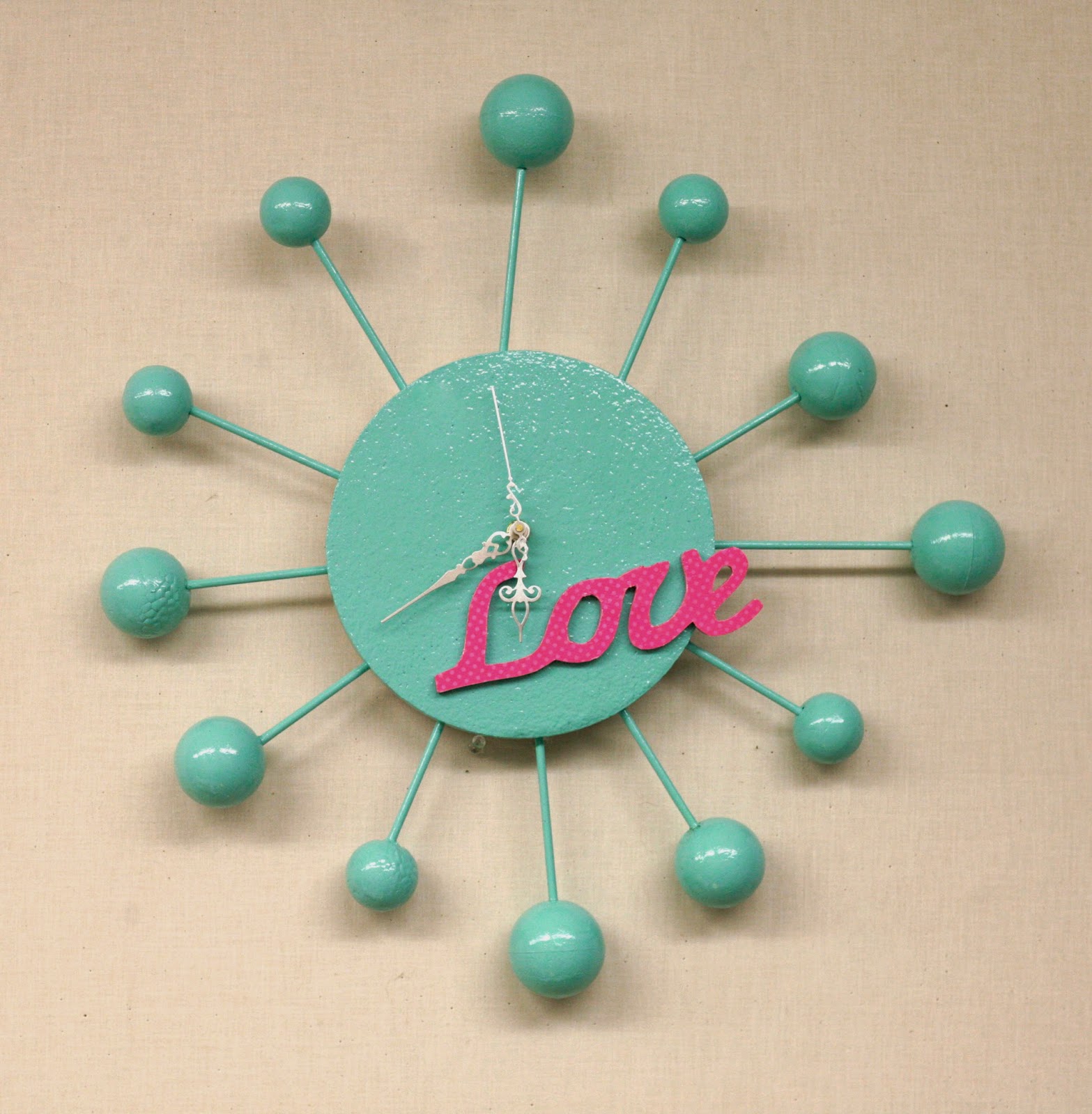 Ben Franklin Crafts and Frame Shop DIY Love Clock Tutorial