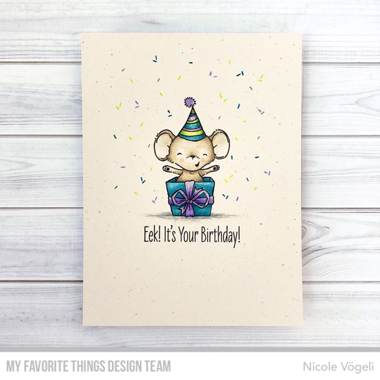 Handmade card by Nicole Vogeli featuring products from My Favorite Things #mftstamps