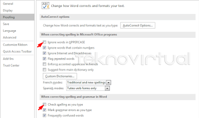 Cara Menonaktifkan Auto Correct Options Office 2016 Cara Menonaktifkan Auto Correct Options Office 2016