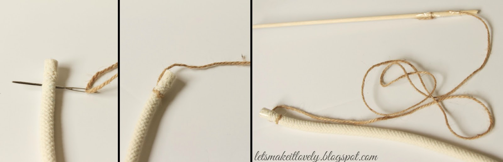 Let's make it lovely DIY Round Corded Bag Handles the Easiest Way Ever