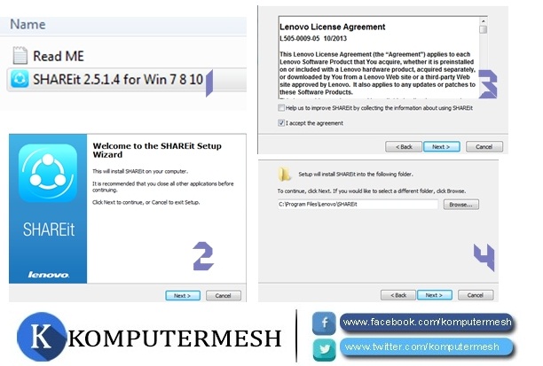 cara install shareit di komputer Cara Mengirim File dari Komputer Ke Hp Tanpa Kabel Data