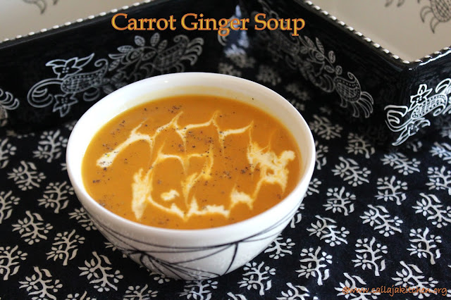 images of Carrot Ginger Soup Recipe / Ginger Carrot Soup Recipe - Healthy Soup Recipes