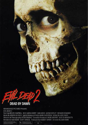 Evil Dead 2 1987 BRRip 300MB Hindi Dual Audio 480p