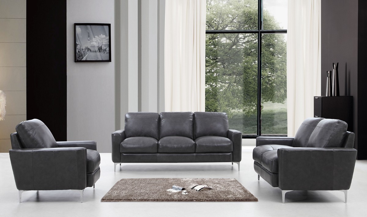 Stylish Design Furniture Divani Casa Empire Modern Dark