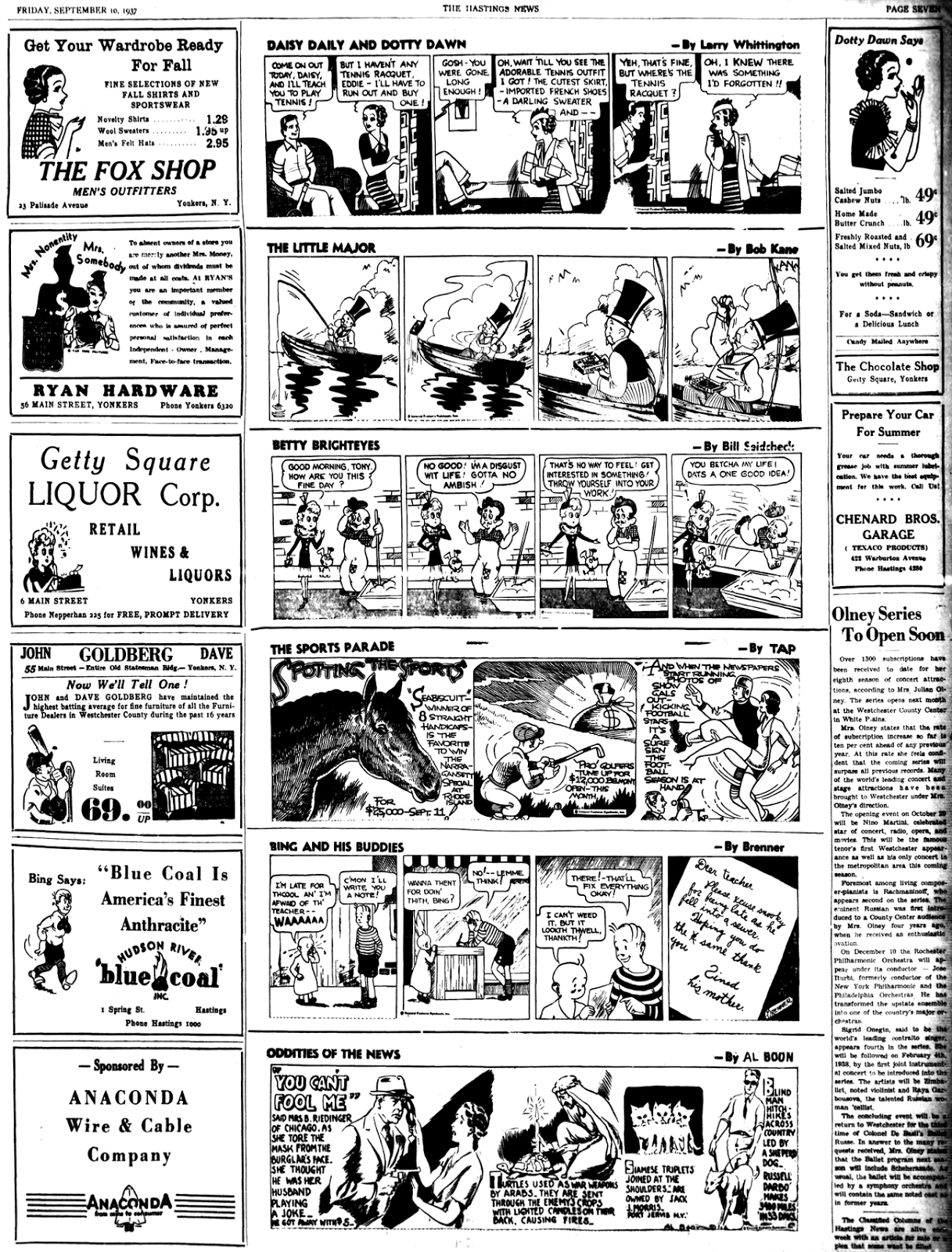 Stripper's Guide The Comic Strip Series of General Features Syndicate